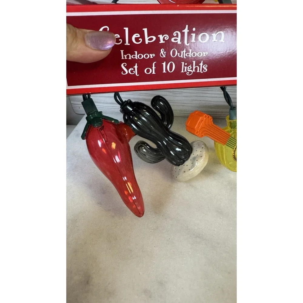 Jetmax Celebrations indoor outdoor set of 10 light (one Is Missing)